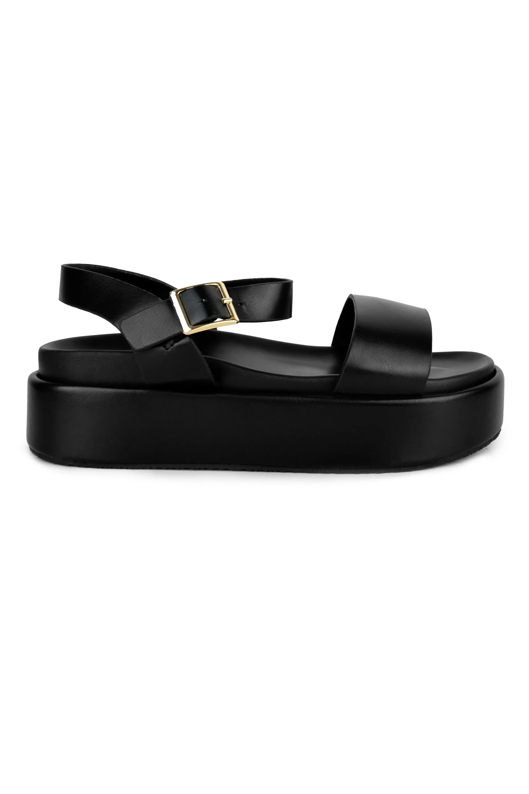 01-5294 Wedge Buckle Sandal