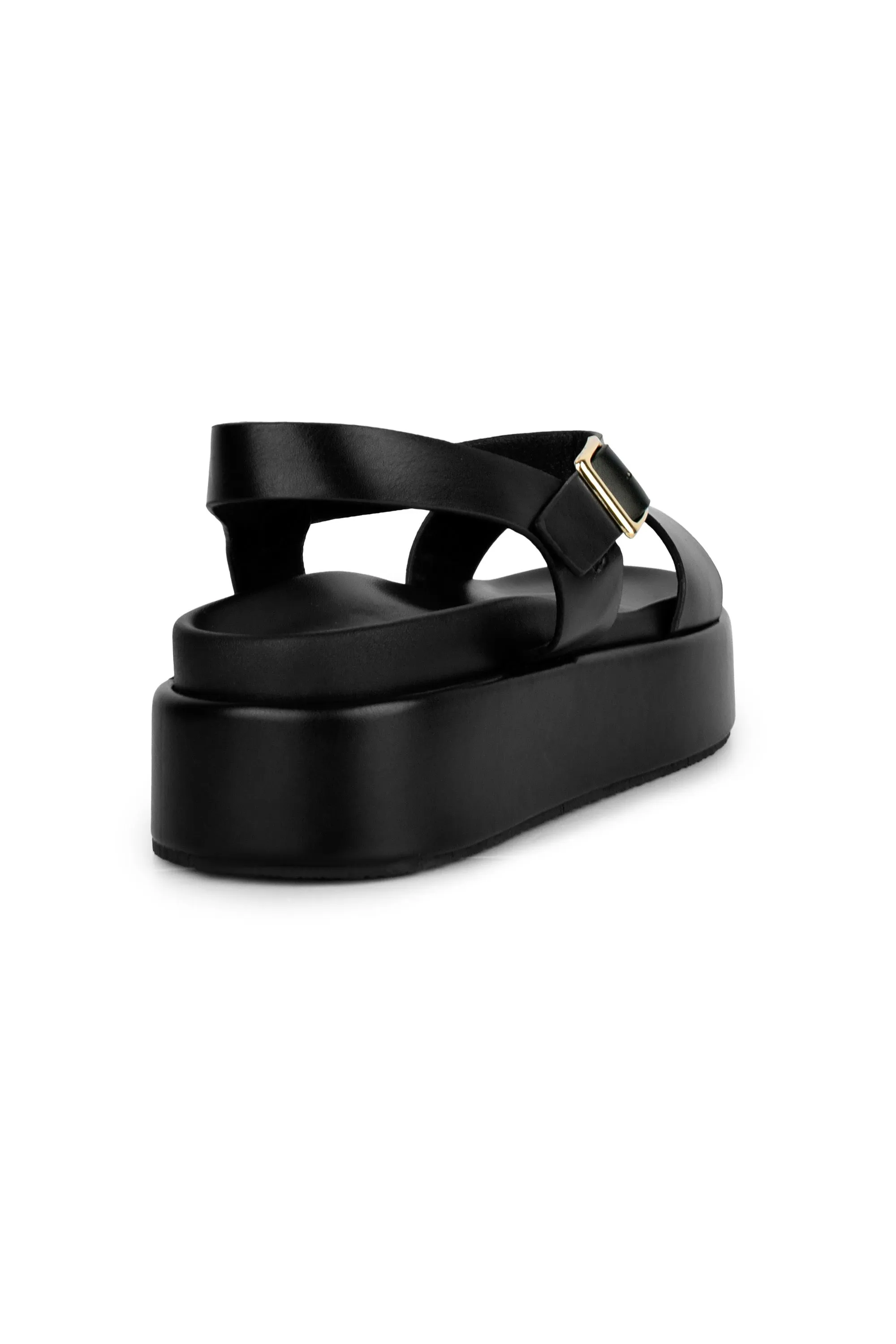01-5294 Wedge Buckle Sandal