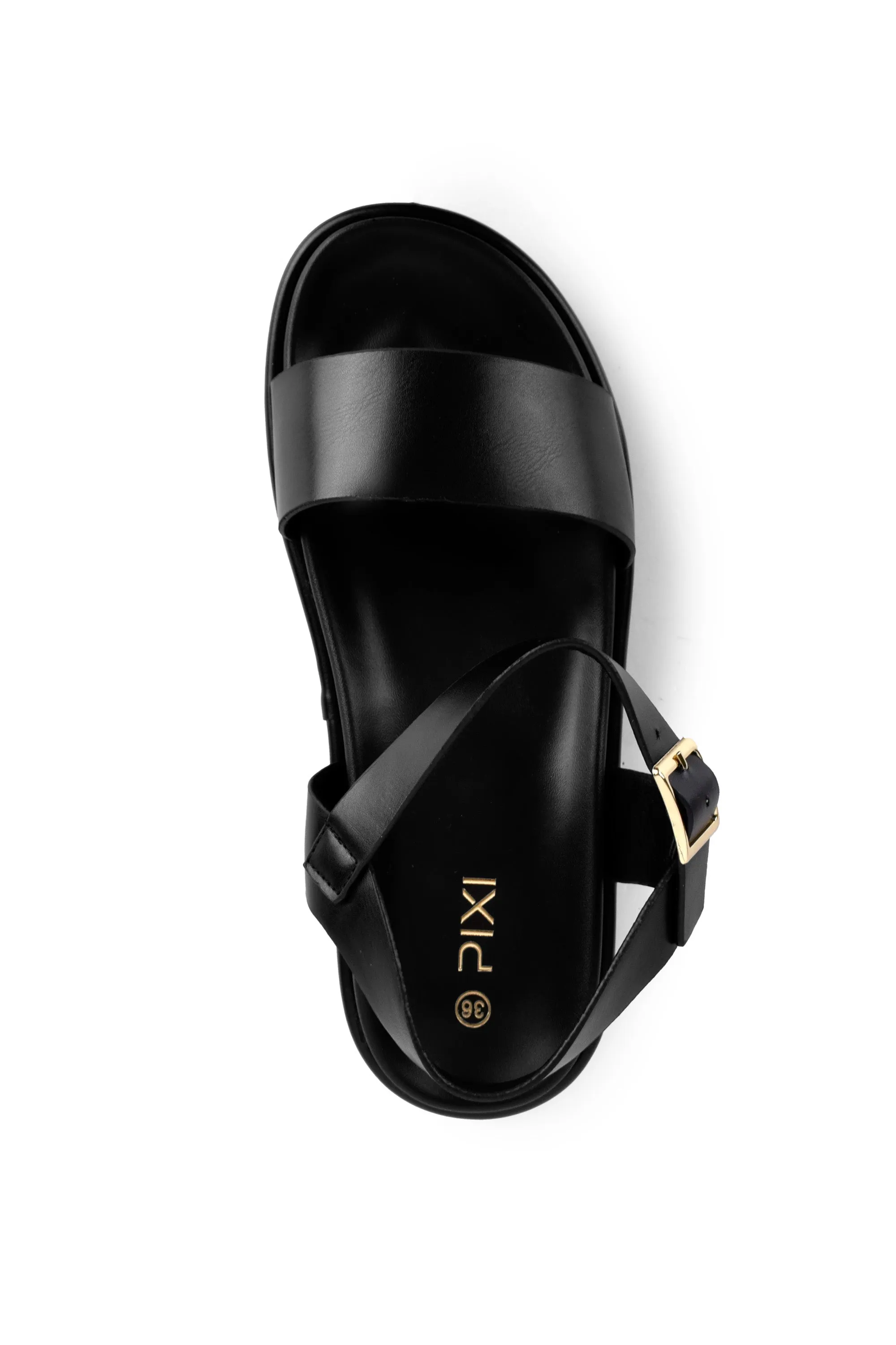01-5294 Wedge Buckle Sandal