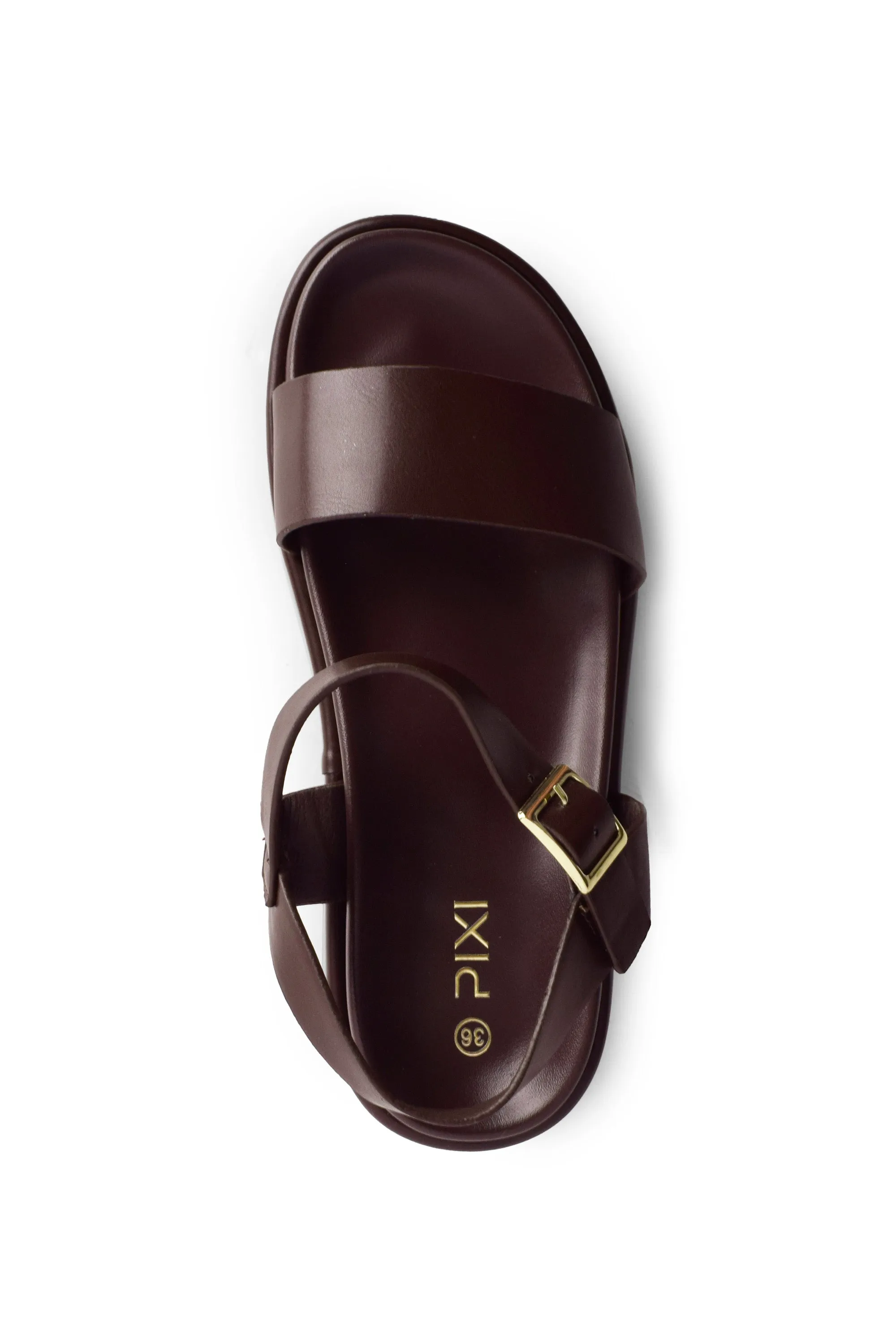 01-5294 Wedge Buckle Sandal