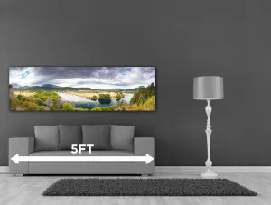 18x60 Custom Canvas with Resin