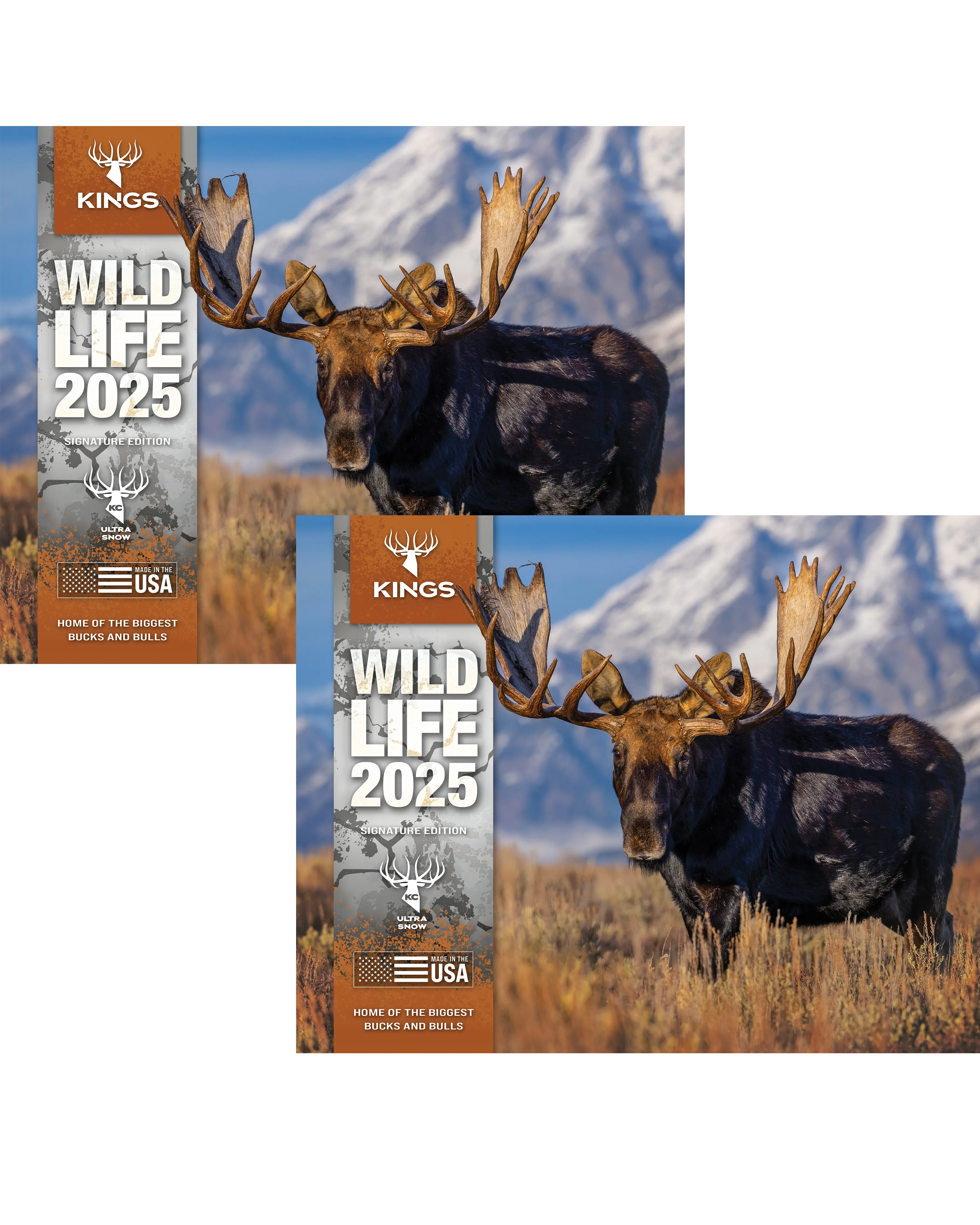 2025 Kings Wildlife Calendar TWIN PACK