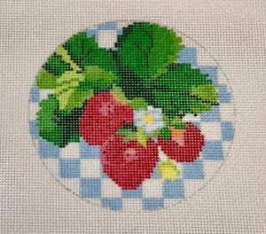 22-253 Strawberries 4” round