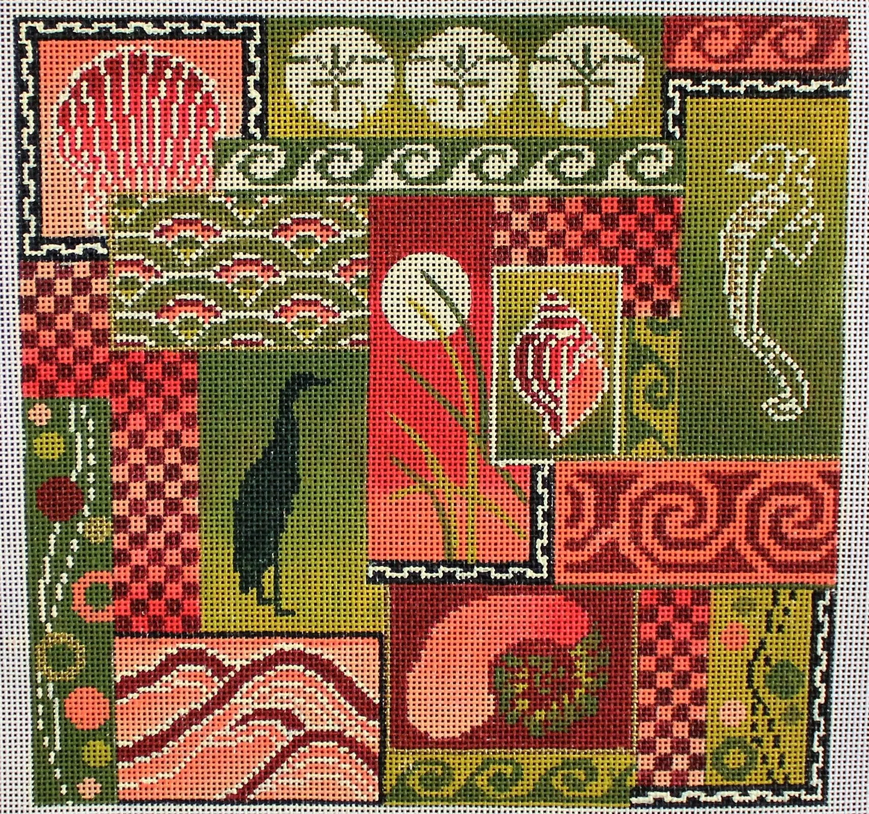 2297 Scenes of the Sea/Olive & Peach
