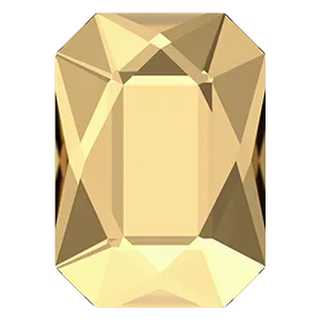 2602 Swarovski Flatback No Hotfix, Emerald Cut