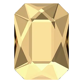 2602 Swarovski Flatback No Hotfix, Emerald Cut