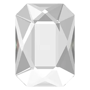 2602 Swarovski Flatback No Hotfix, Emerald Cut