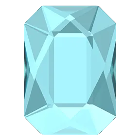 2602 Swarovski Flatback No Hotfix, Emerald Cut