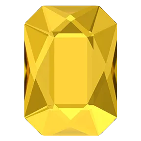 2602 Swarovski Flatback No Hotfix, Emerald Cut
