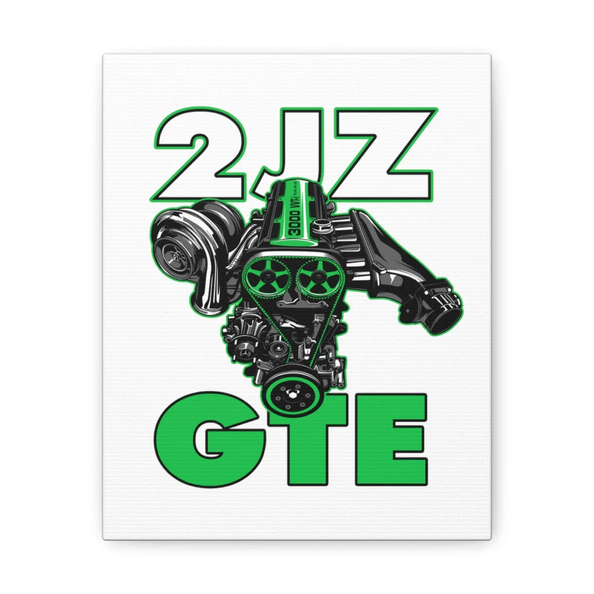 2JZ-GTE Engine | Canvas