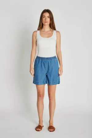 4124PBOTamala shorts - Blue denim