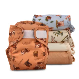 5 Pack Reusable Nappy Wraps