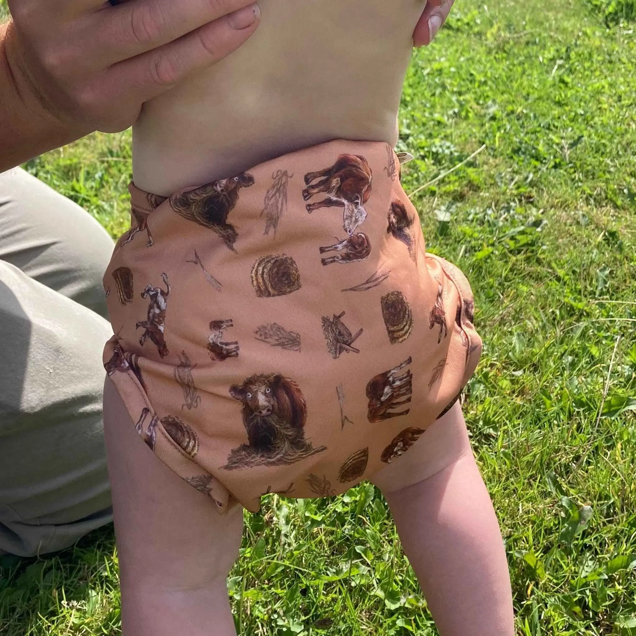 5 Pack Reusable Nappy Wraps
