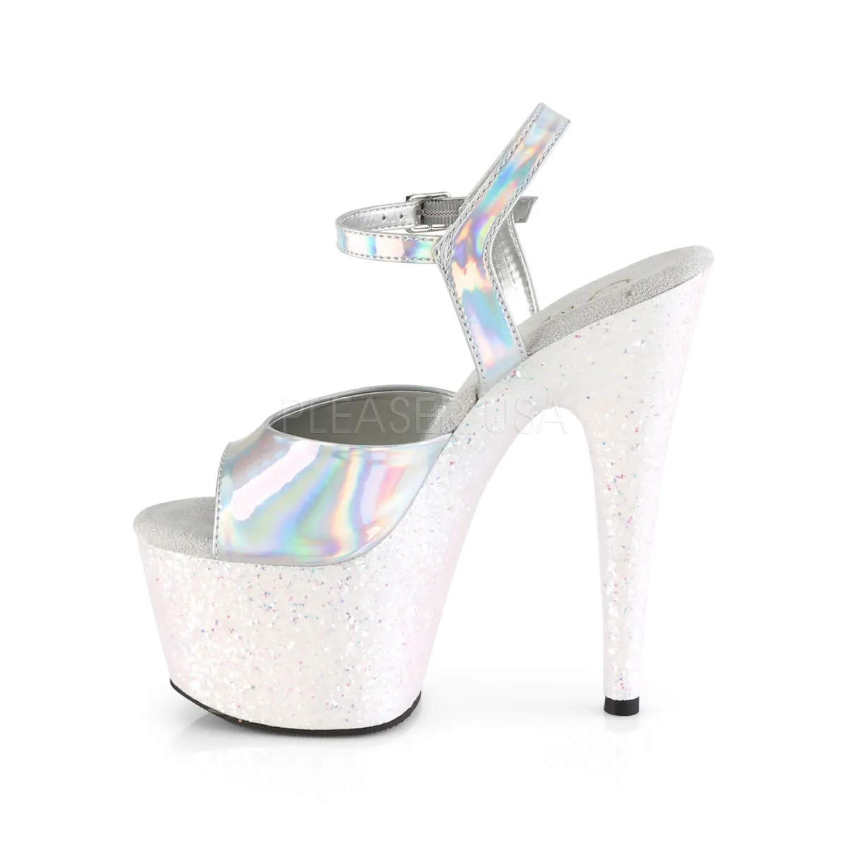 ADORE-709HGG  Silver Hologram/Opal Multi Glitter