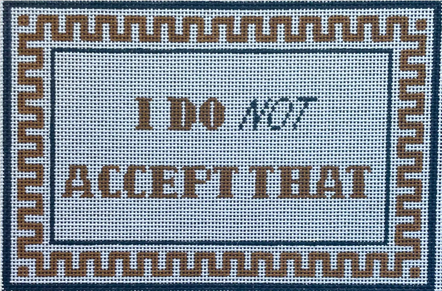 AL-136 I Do Not Accept That