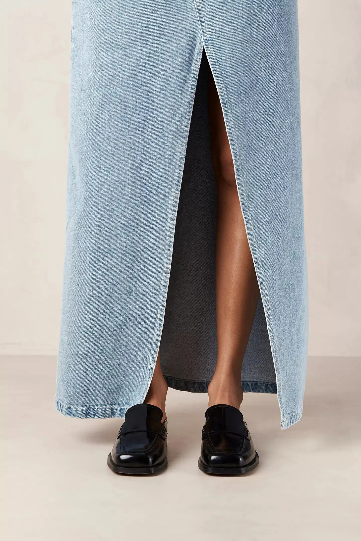 Alfred Leather Loafer Mules