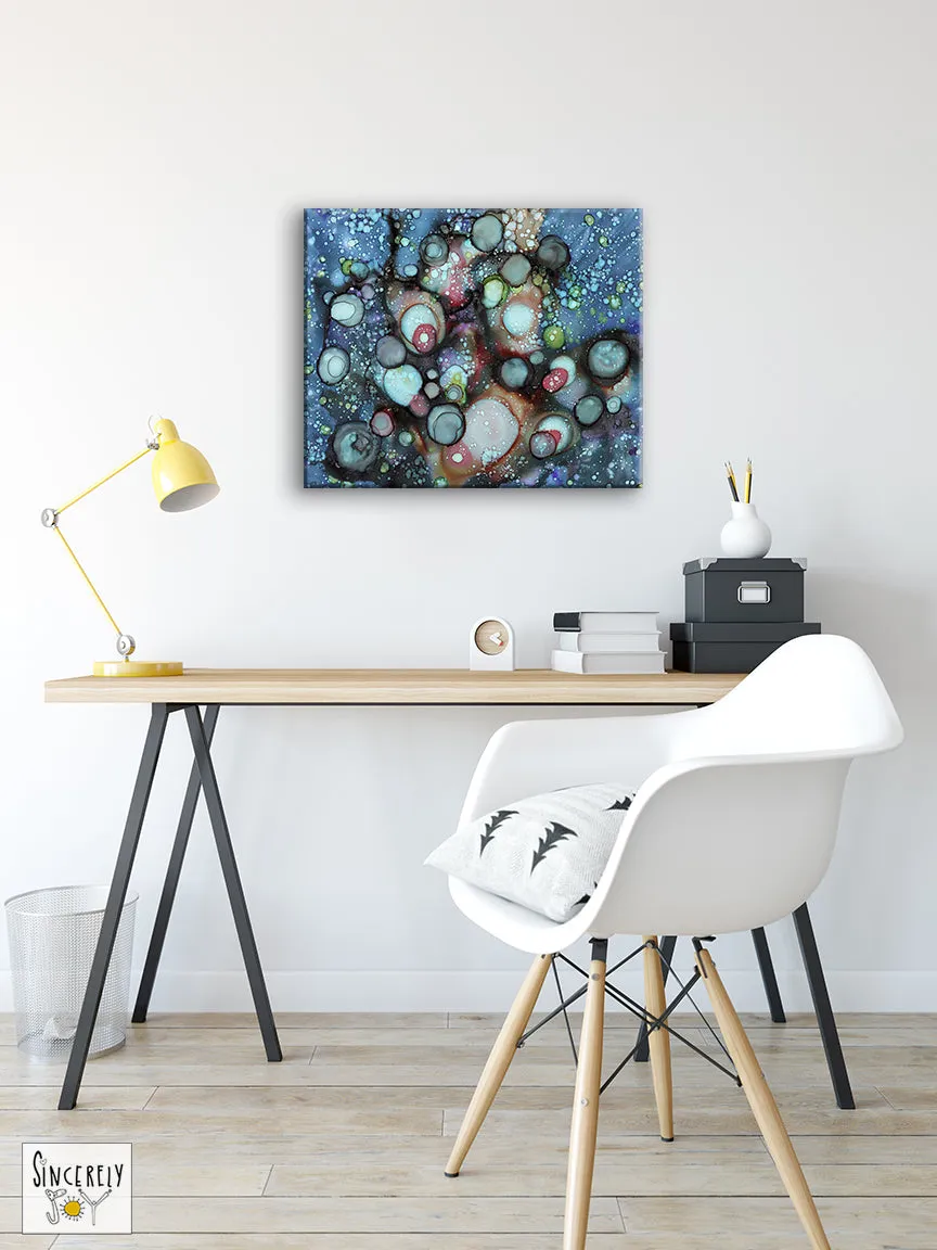 Art Print on Canvas 'Galaxy A'