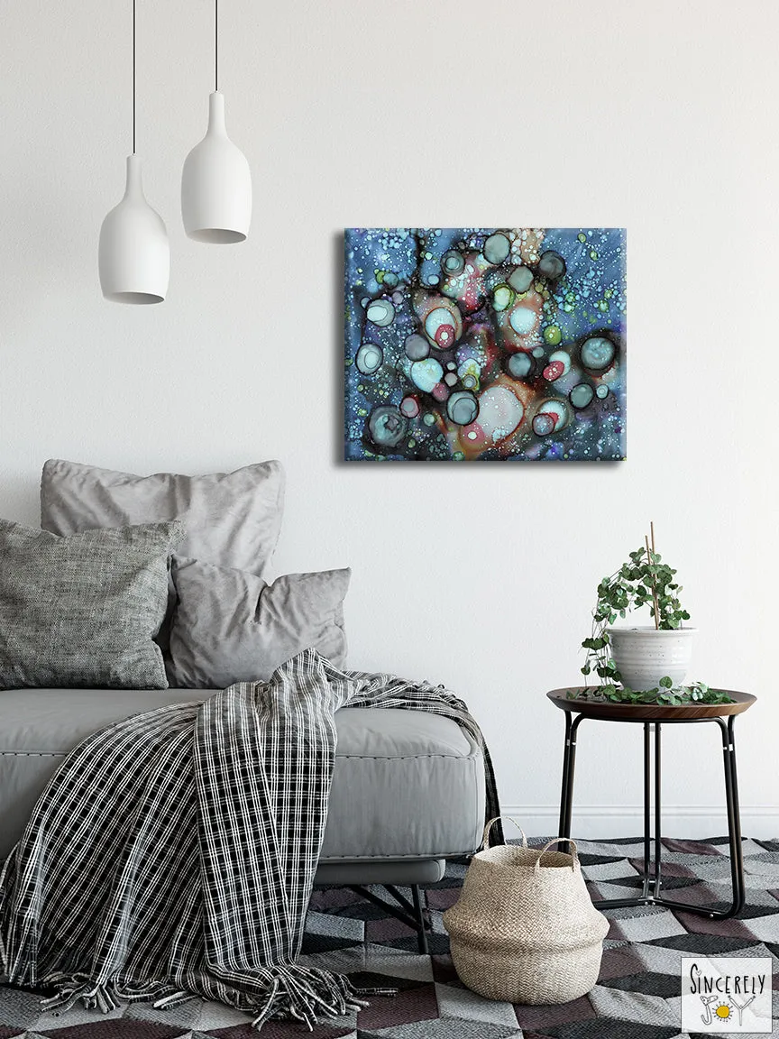 Art Print on Canvas 'Galaxy A'