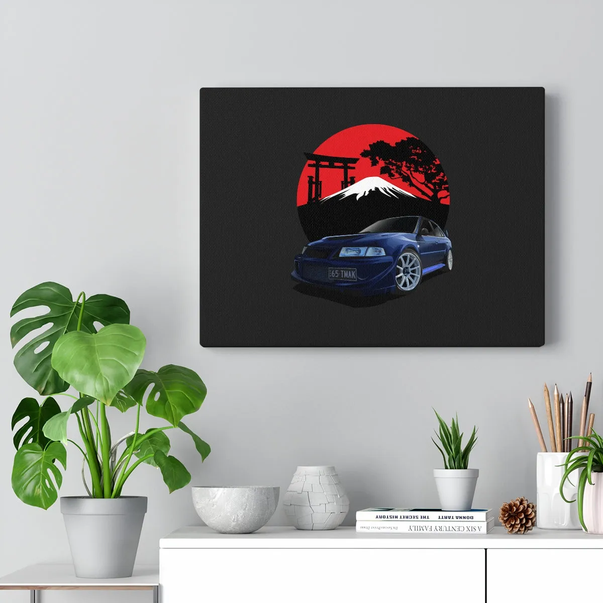 ashlee christiansen |  00 Mitsubishi Evo Tommi makinen edition | Canvas