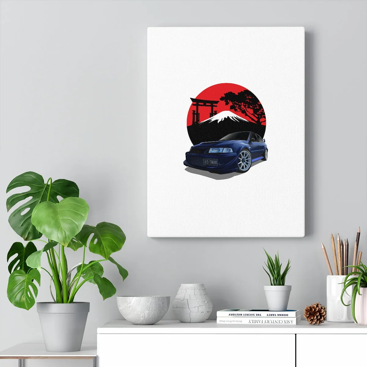 ashlee christiansen |  00 Mitsubishi Evo Tommi makinen edition | Canvas