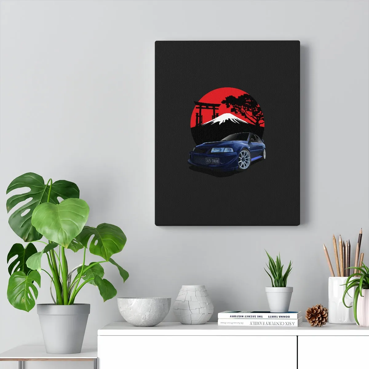 ashlee christiansen |  00 Mitsubishi Evo Tommi makinen edition | Canvas