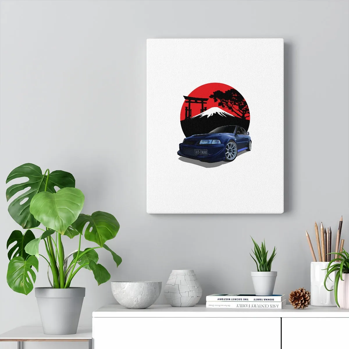 ashlee christiansen |  00 Mitsubishi Evo Tommi makinen edition | Canvas
