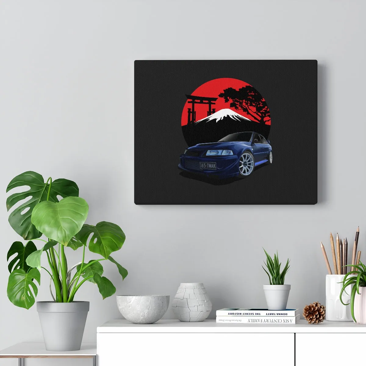 ashlee christiansen |  00 Mitsubishi Evo Tommi makinen edition | Canvas