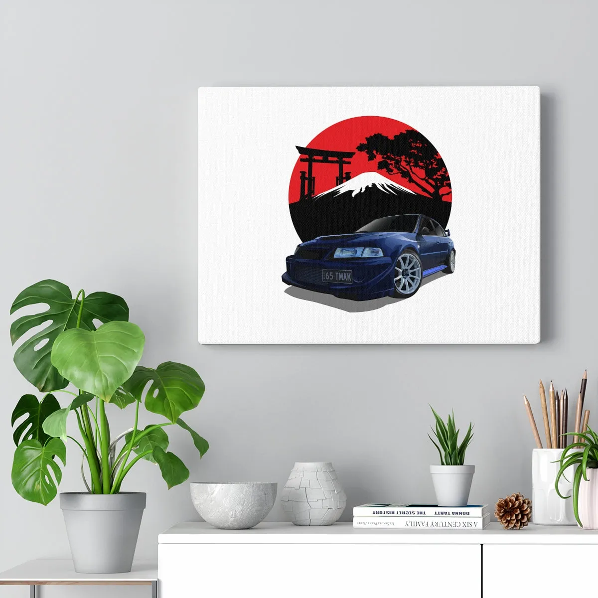 ashlee christiansen |  00 Mitsubishi Evo Tommi makinen edition | Canvas
