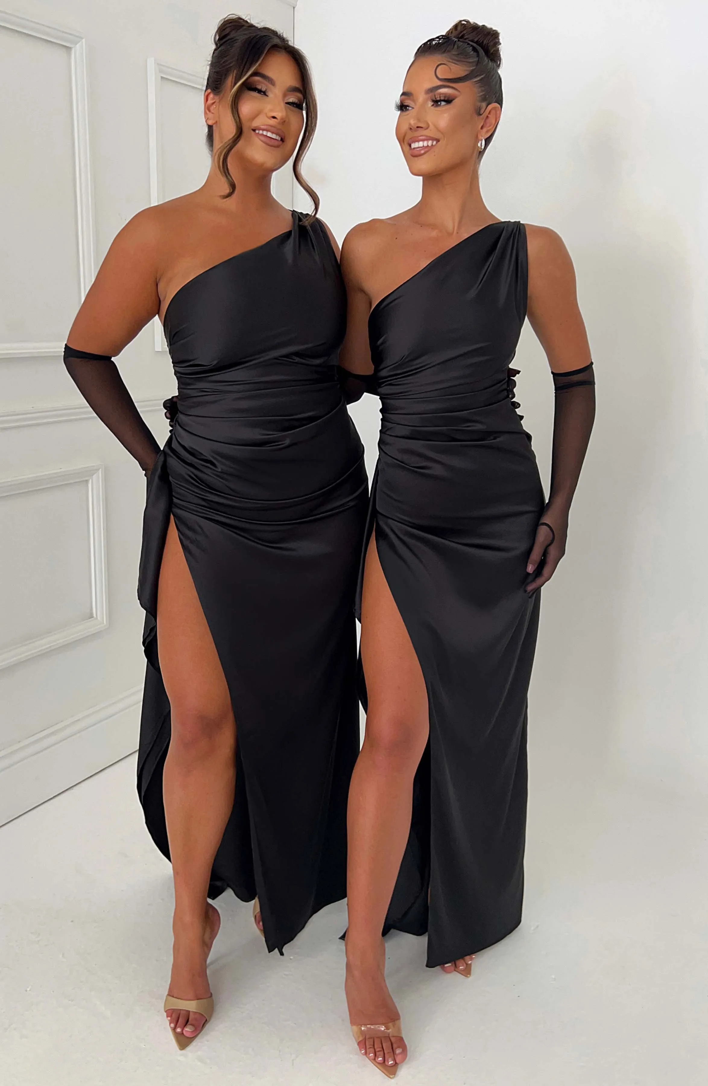 Aurora Dream Maxi Dress - Black
