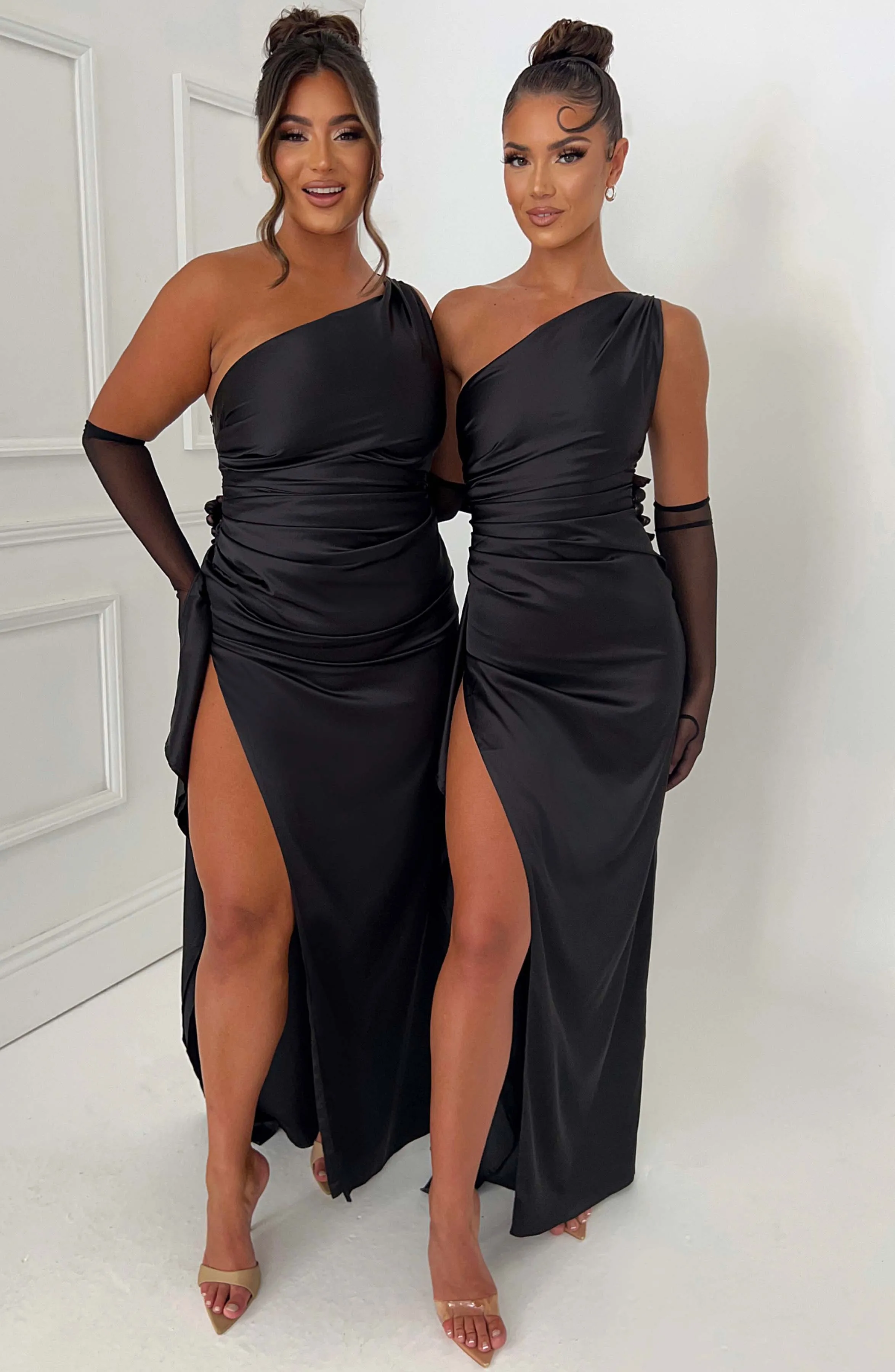 Aurora Dream Maxi Dress - Black