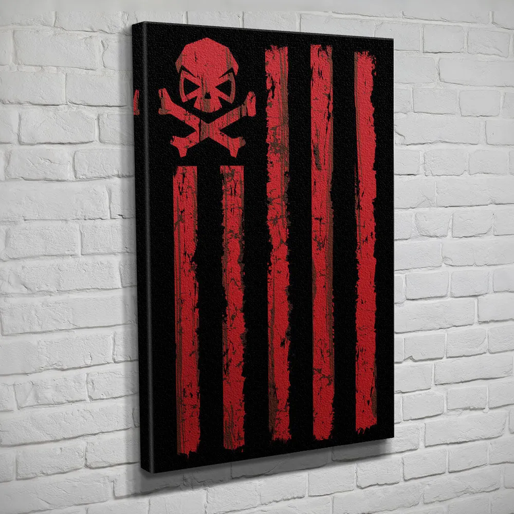 Battle Stripes - Canvas
