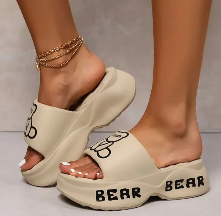Bear comfy slipper