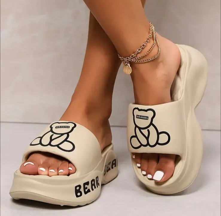 Bear comfy slipper