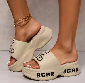 Bear comfy slipper