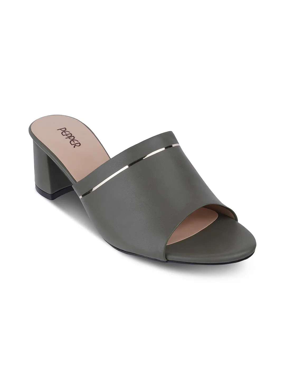 Block Heel Mule