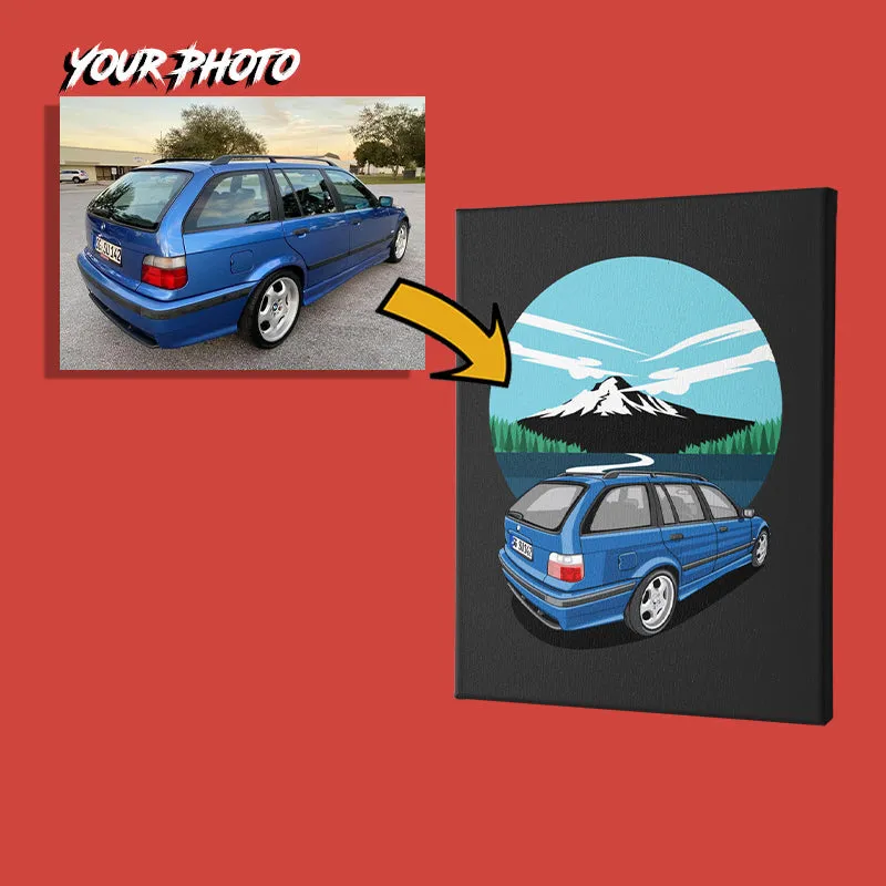 BMW | Custom Print | Canvas