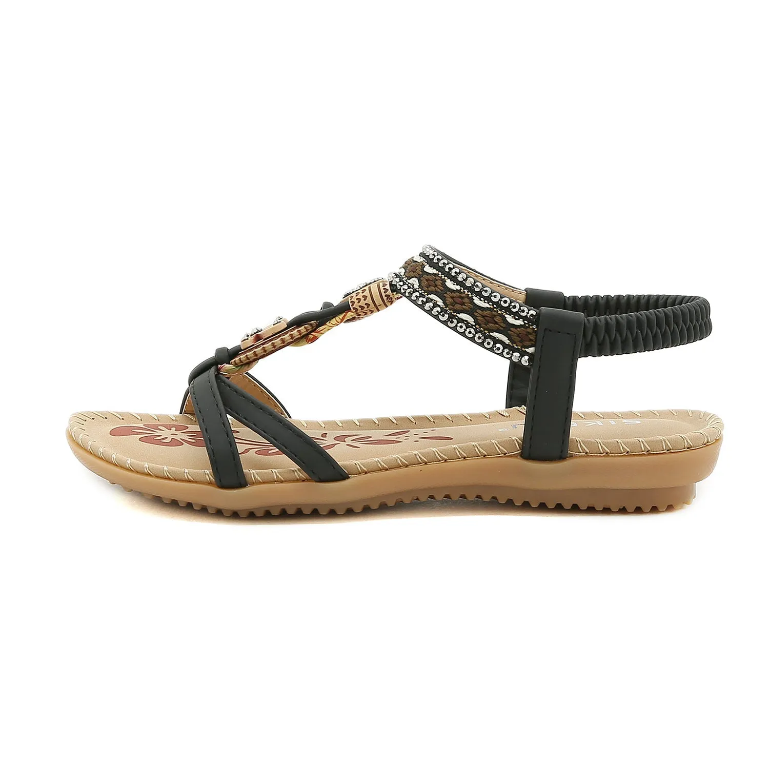 Boho Inspired Slingback Sandals - Siketu