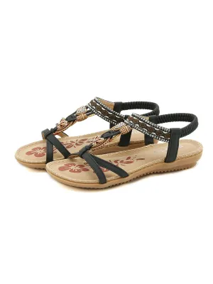 Boho Inspired Slingback Sandals - Siketu