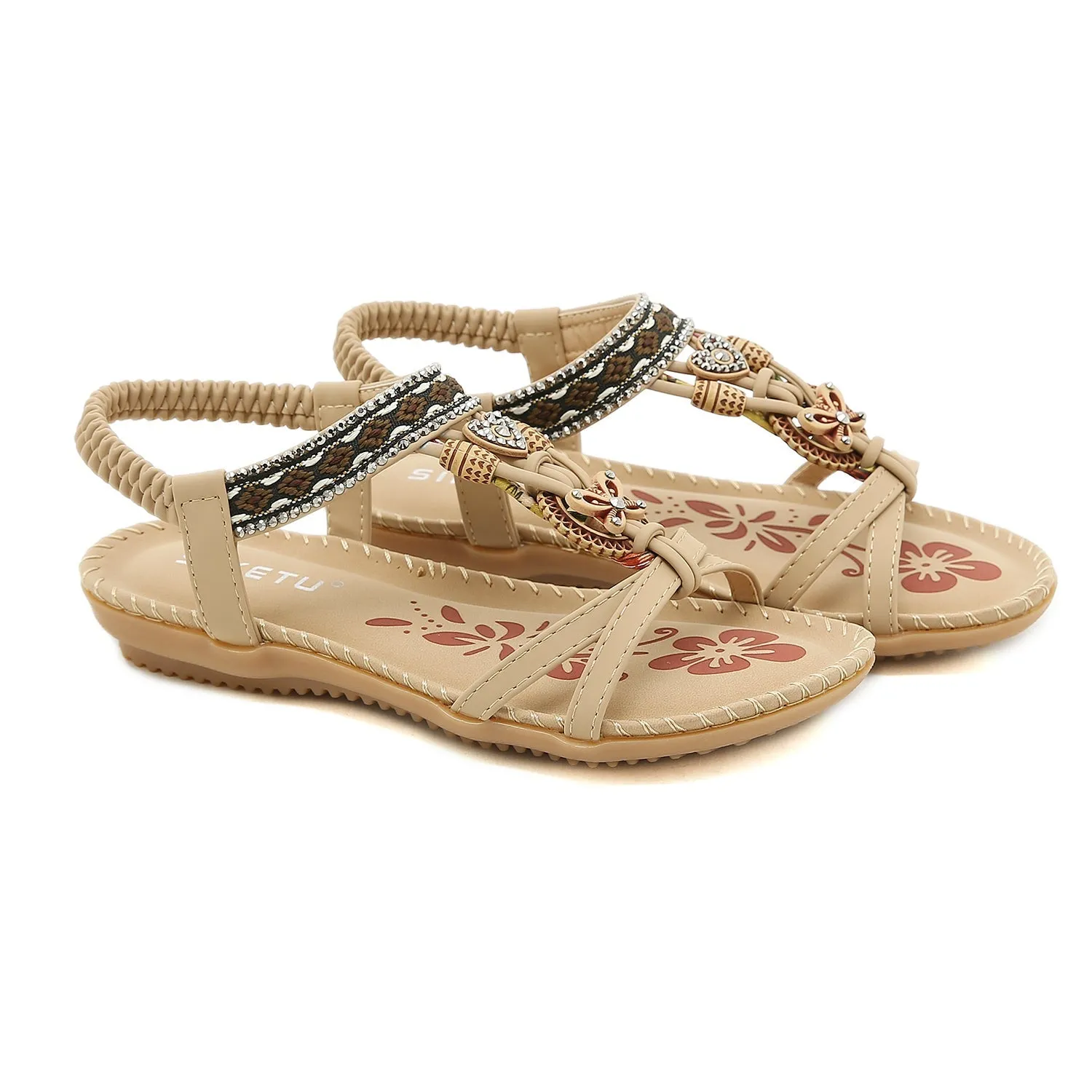 Boho Inspired Slingback Sandals - Siketu