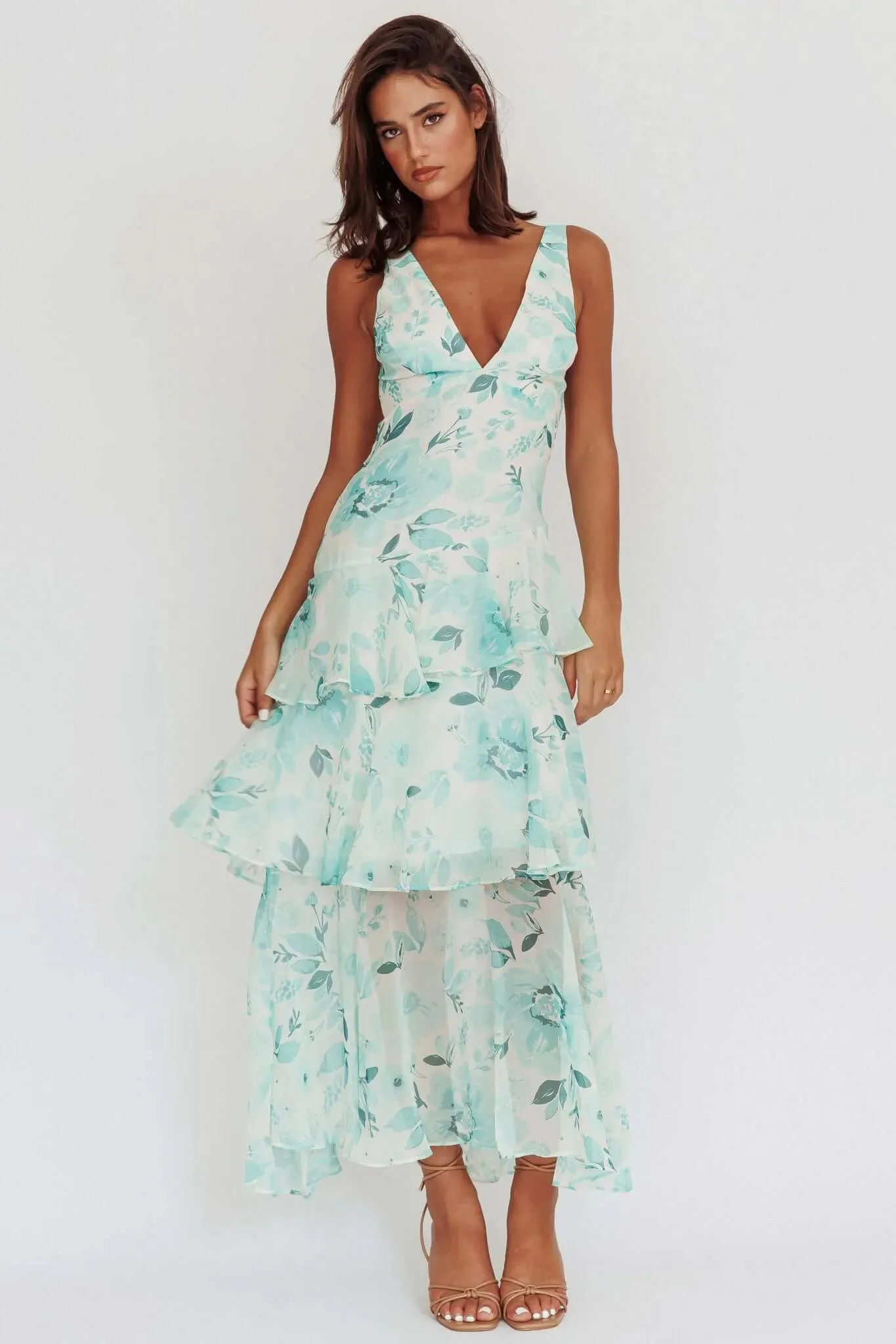 Bonava™ - Camellia Whisper Midi Dress