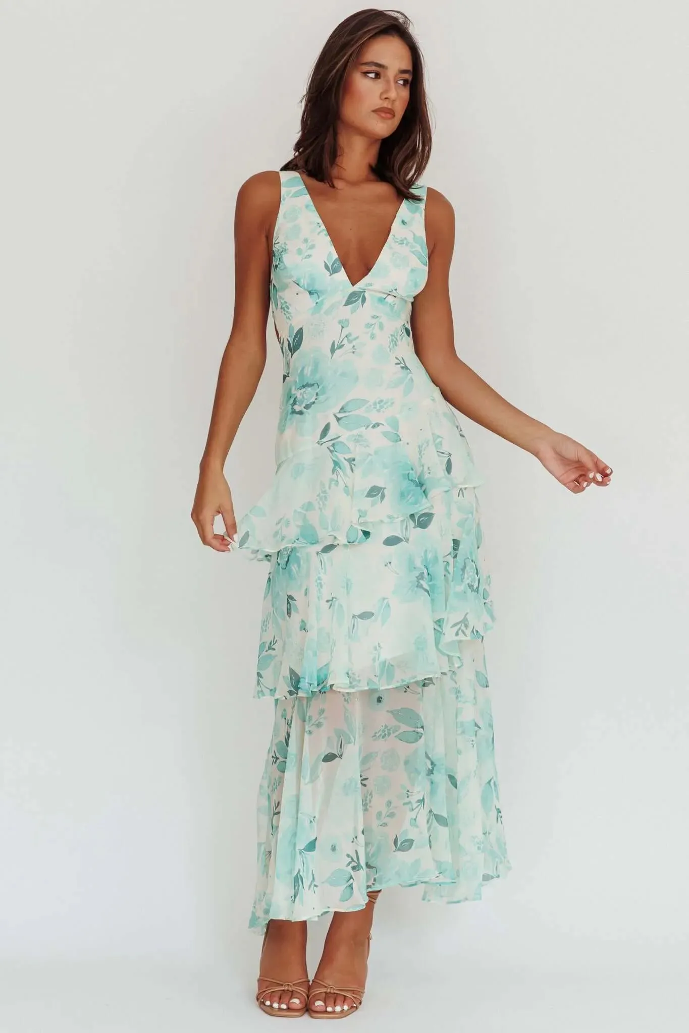 Bonava™ - Camellia Whisper Midi Dress