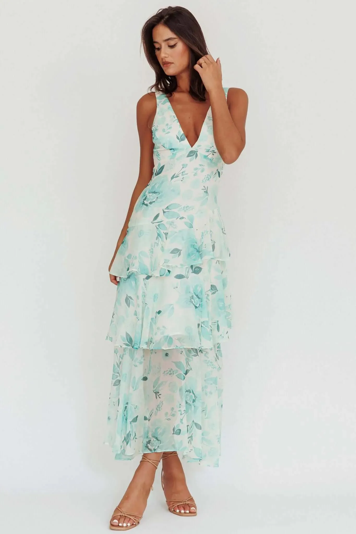 Bonava™ - Camellia Whisper Midi Dress