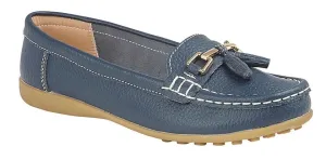 Boulevard L748NC Womens Tassle Loafer
