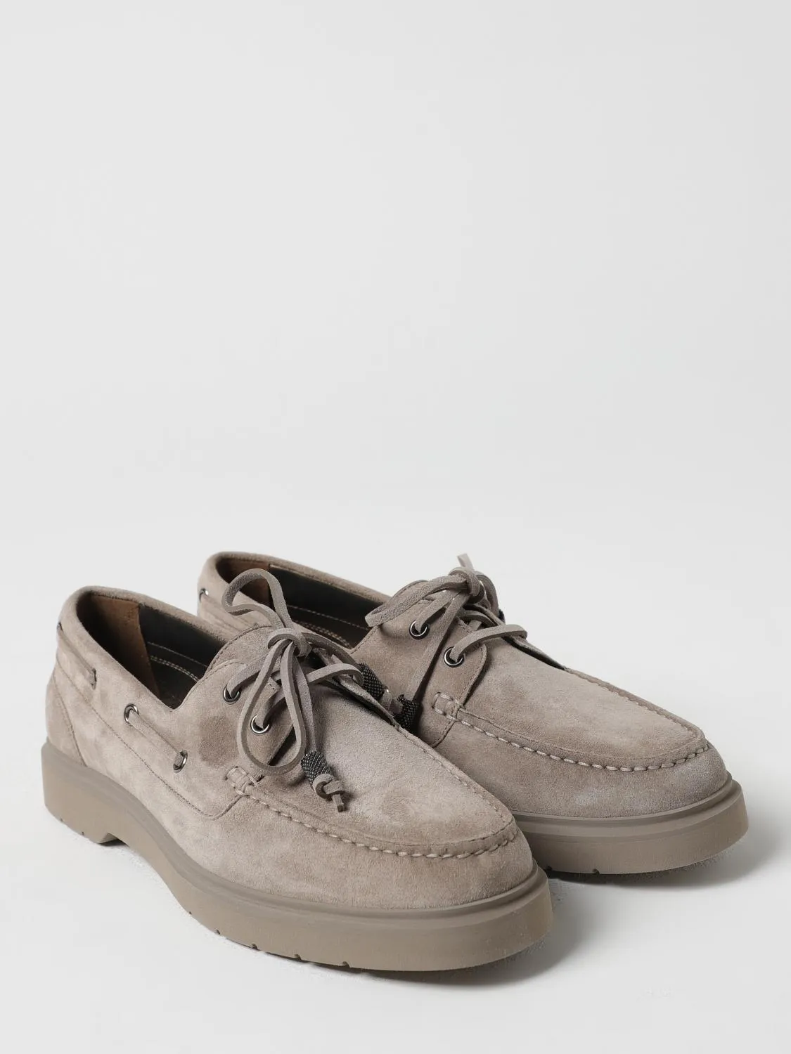 Brunello Cucinelli Loafers Woman Ice