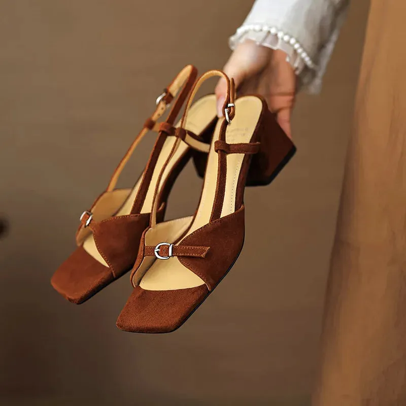 Capris Genuine Leather Sandals