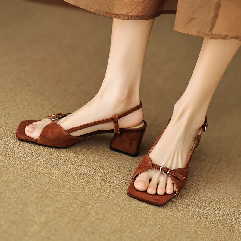Capris Genuine Leather Sandals