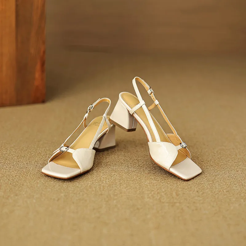 Capris Genuine Leather Sandals