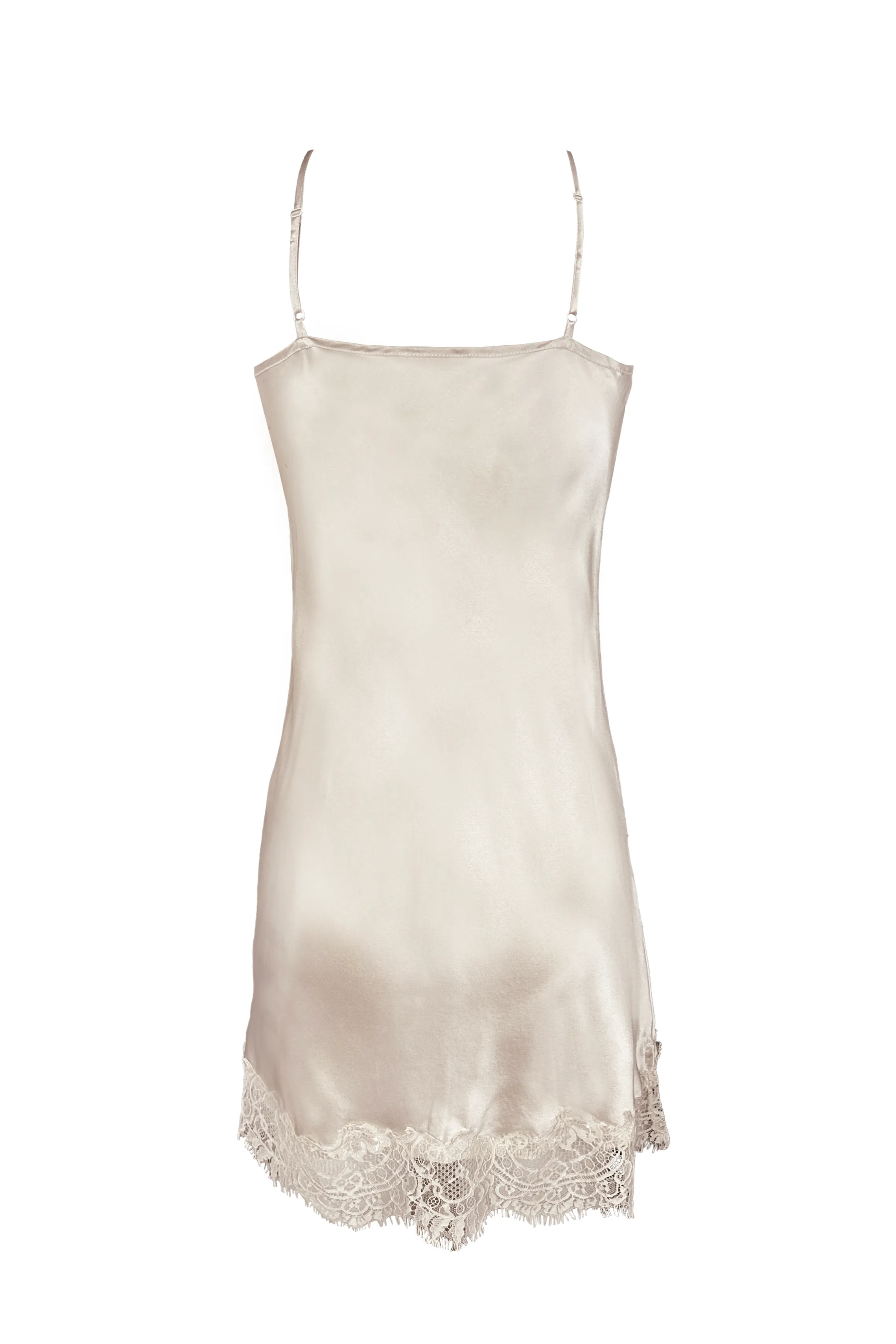Chantal Bias Short Dress Pearl