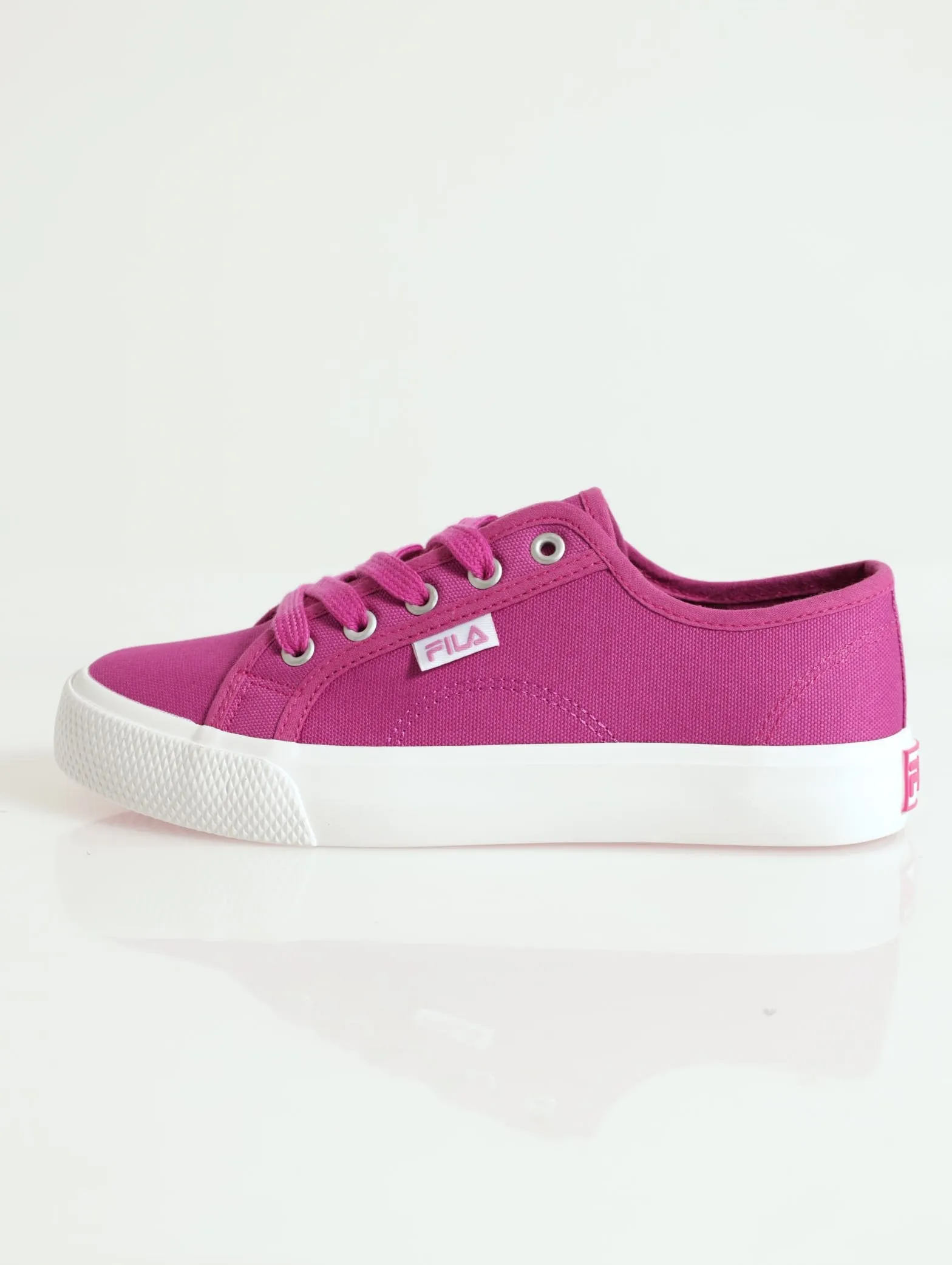 Chiara Canvas Lo Cut Sneaker - Fuschia
