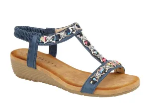 Cipriata L072C Womens Jewelled Sandal